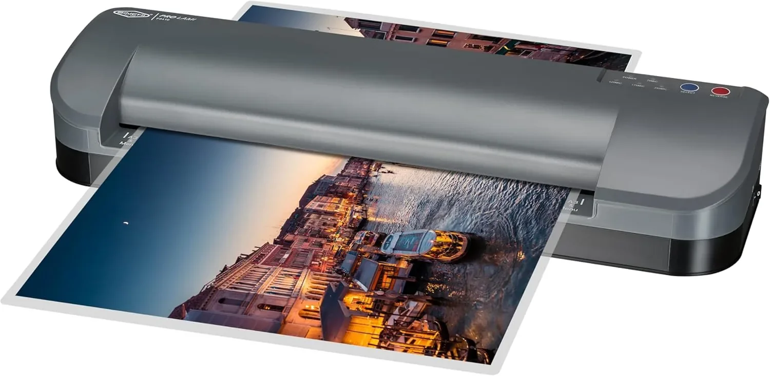 foil laminator craft machine with metallic foil and paper projects